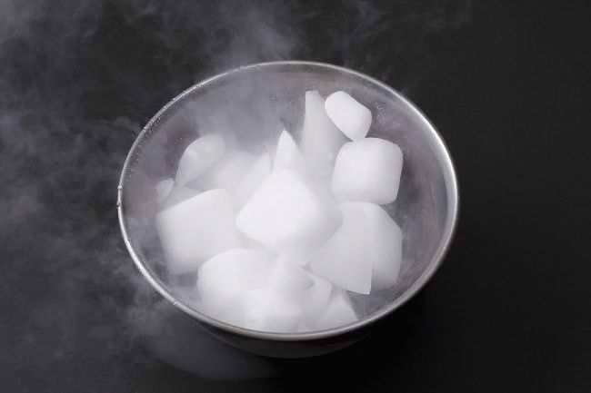 Dry Ice gas cylinders